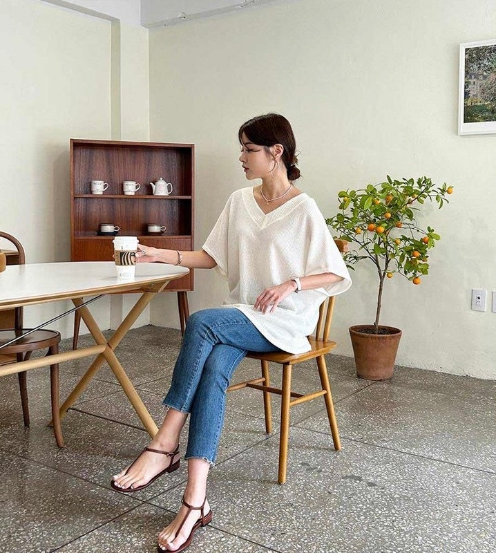 [Korean Clothing][Girlish Style][minimalization][Normcore][ALT][N22]